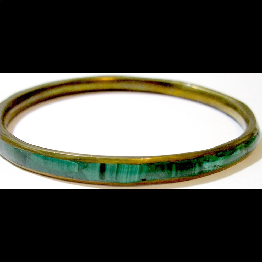 Vintage Malachite Bangle
